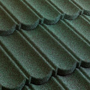 Композитная черепица гонт Metrotile MetroBond зеленый с посыпкой 1330х410 мм – купить в Москве