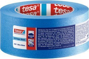 Малярная лента синяя Tesa УФ стойкая 50м х 50мм, арт.04431-00000-00 – купить в Москве