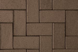 Брусчатка клинкерная ABC - Pflasterklinker Schwarz Braun полный прокрас 200х100х52 мм – купить в Москве