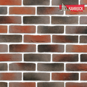 Искусственный камень угловой Kamrock Старый кирпич 32212 красный – купить в Москве