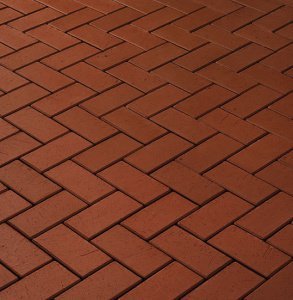 Брусчатка клинкерная Vandersanden Premium Oberlausitz Gorlitz red полный прокрас 200х100х45 мм – купить в Москве