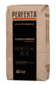 Штукатурка цементная Perfekta Тонкослойная МН серый 40 кг 2965 Штукатурка цементная Perfekta Тонкослойная МН серый 40 кг 2965 – купить в Москве