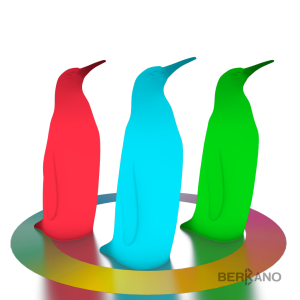 Пингвин Arthur Berkano 52x68x134 см подсветка LED RGB E27 IP68 арт.210_079_03_105 – купить в Москве