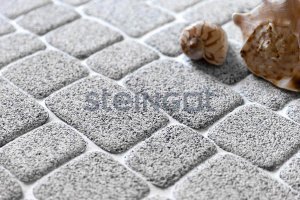 Тротуарная плитка Steingot Премиум Классика bianco nero частичный прокрас 86/115/172х115х60 мм – купить в Москве