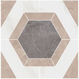 Керамогранит Kerama Marazzi Гран Пале бежевый матовая 251х251х9,5мм декор ID101 – купить в Москве