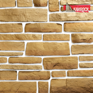 Искусственный камень плоский Kamrock Древний пласт 04540 бежевый – купить в Москве