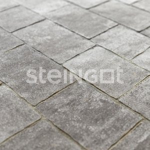 Тротуарная плитка Steingot Премиум Старый город штайн сильвер частичный прокрас 240/200/160х160х60 мм – купить в Москве
