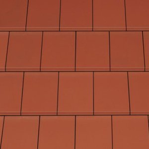 Керамическая черепица рядовая Creaton Domino nuance kupferrot  ангоб 436х257 мм – купить в Москве