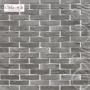 Искусственный камень плоский White Hills Эрдинг Брик 677-80 серый – купить в Москве