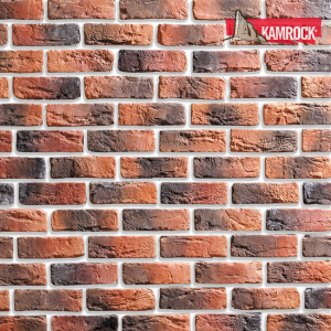 Искусственный камень угловой Kamrock Ганзейский кирпич 35082 оранжевый – купить в Москве