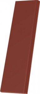Клинкерная плитка Paradyz Natural цвет: Rosa, поверхность: Гладкая размер:  81х300х11мм цоколь прямой – купить в Москве