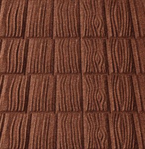 Композитная черепица гонт Metrotile iShake терракотовый с посыпкой 1340х430 мм – купить в Москве