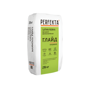 Шпатлевка Perfekta Глайд Премиум, цвет: белый (мешок 20кг) – купить в Москве