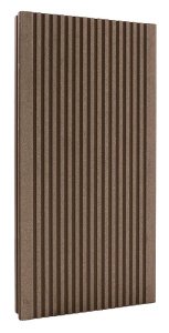 Террасная доска Terradeck Velvet, односторонний профиль, шлифованная, размер: 152*28*4000мм, цвет: светло-коричневый – купить в Москве