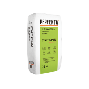 Шпатлевка Perfekta Старт Глайд МН, цвет: белый (мешок 25кг) – купить в Москве