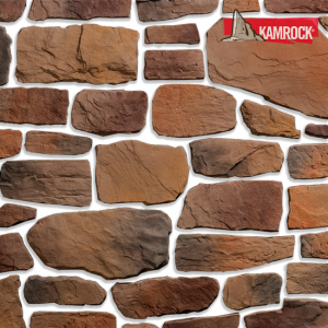 Искусственный камень плоский Kamrock Альпийская деревня 08870 серый – купить в Москве