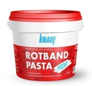 Шпатлевка Knauf полимерная "Ротбанд Паста Профи" (ведро: 18кг) – купить в Москве