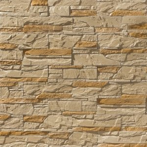 Искусственный камень плоский Leonardo Stone Луара 050 желтый – купить в Москве