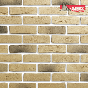Искусственный камень угловой Kamrock Старый кирпич 32042 бежевый – купить в Москве