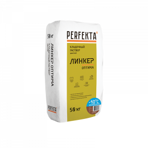 Кладочный раствор Perfekta Линкер Оптима Зимняя серия, цвет: коричневый (мешок 50кг) – купить в Москве