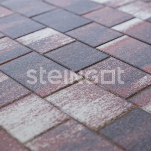 Тротуарная плитка Steingot Премиум Новый город аметист частичный прокрас 240/200/160х160х60 мм – купить в Москве