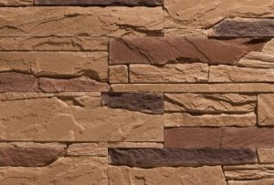 Искусственный камень плоский Leonardo Stone Луара 880 коричневый – купить в Москве