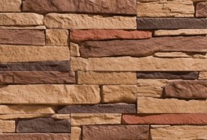 Искусственный камень плоский Leonardo Stone Шампань 880 оранжевый – купить в Москве