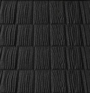 Композитная черепица гонт Metrotile iShake черный с посыпкой 1340х430 мм – купить в Москве