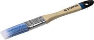 Кисть плоская STAYER EURO AQUA для воднодисперсионных и акриловых ЛКМ, искусственная щетина, деревянная ручка, 20мм (3/4") арт.01062-020 – купить в Москве