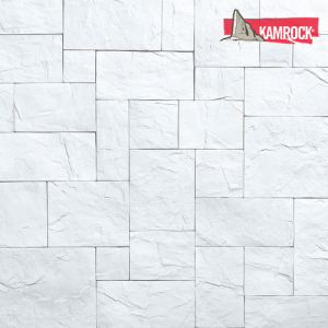 Искусственный камень плоский Kamrock Византийский дворец 02920 белый – купить в Москве