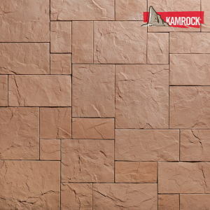 Искусственный камень плоский Kamrock Византийский дворец 02970 коричневый – купить в Москве