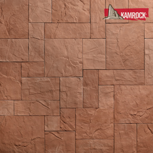 Искусственный камень плоский Kamrock Византийский дворец 02990 коричневый – купить в Москве
