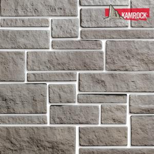 Искусственный камень плоский Kamrock Выветренный туф 03010 серый – купить в Москве