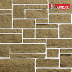 Искусственный камень плоский Kamrock Выветренный туф 03060 зеленый – купить в Москве