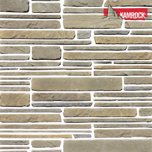 Искусственный камень плоский Kamrock Горное шале 53060 зеленый – купить в Москве
