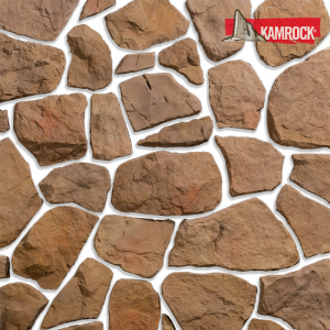 Искусственный камень плоский Kamrock Бут 08090 коричневый – купить в Москве
