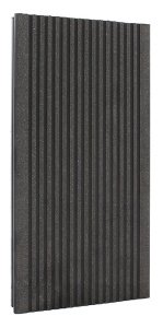 Террасная доска Terradeck Velvet, односторонний профиль, шлифованная, размер: 152*28*3000мм, цвет: черный – купить в Москве