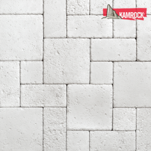 Искусственный камень плоский Kamrock Южный форт 14020 белый – купить в Москве