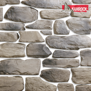 Искусственный камень плоский Kamrock Долина терраи 08310 серый – купить в Москве