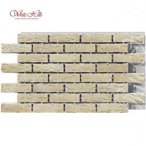 Фасадная термопанель плоская White Hills Сити Брик 1145х662х72 мм Т375-10 бежевый – купить в Москве