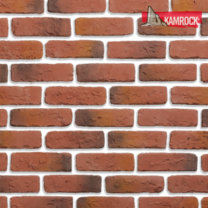Искусственный камень угловой Kamrock Античный кирпич 33192 красный – купить в Москве