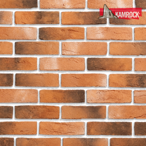 Искусственный камень ложковый Kamrock Старый кирпич 32080 красный – купить в Москве