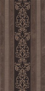 Керамическая плитка Kerama Marazzi Версаль коричневый глянцевая 600х300х9мм декор STG/B609/11129R – купить в Москве
