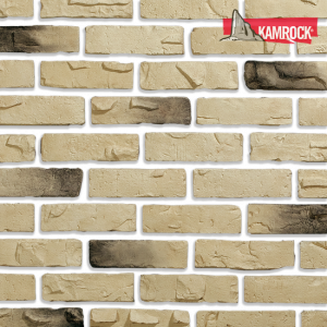 Искусственный камень угловой Kamrock Клинкерный кирпич 34042 бежевый – купить в Москве