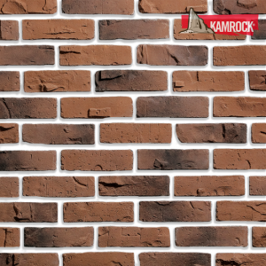 Искусственный камень угловой Kamrock Клинкерный кирпич 34172 коричневый – купить в Москве
