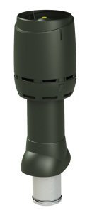 Изолированный вентиляционный выход Vilpe с колпаком FLOW 125P/IS/700 зеленый RR11 – купить в Москве
