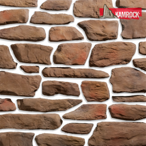 Искусственный камень плоский Kamrock Долина терраи 08390 коричневый – купить в Москве