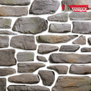Искусственный камень плоский Kamrock Долина терраи 08410-у серый – купить в Москве