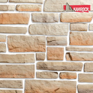 Искусственный камень угловой Kamrock Древний пласт 04432 бежевый – купить в Москве