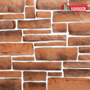 Искусственный камень плоский Kamrock Древний пласт 04470 коричневый – купить в Москве